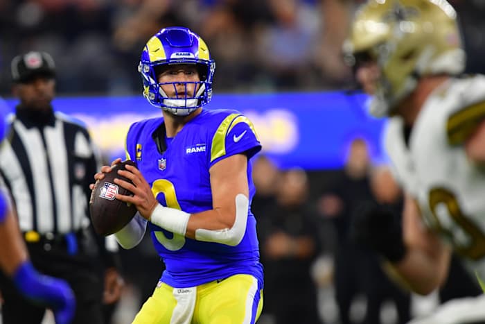 Rams quarterback Matthew Stafford.